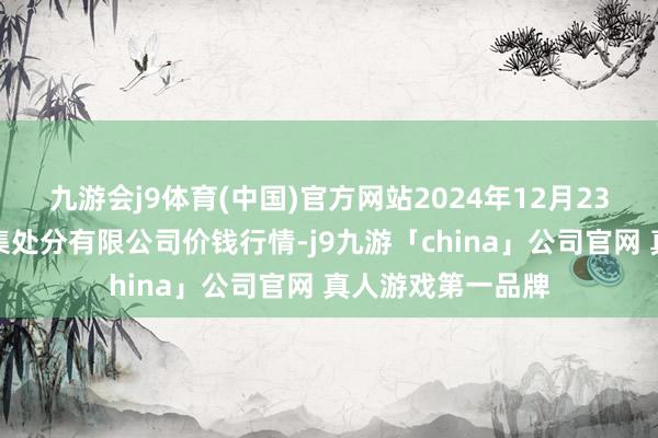 九游会j9体育(中国)官方网站2024年12月23日甘肃陇国